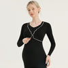Maternity Thermal Top – Warm Nursing & Postpartum Base Layer