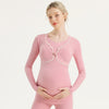Maternity Thermal Top – Warm Nursing & Postpartum Base Layer