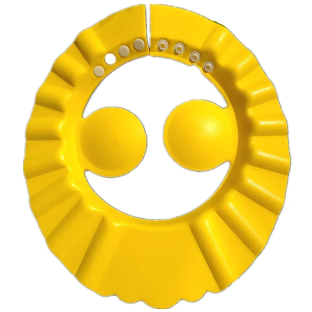 Baby Shower Caps Shampoo Cap Wash Hair Kids Bath Visor Hats Adjustable Shield Waterproof Ear Protection Eye Children Hats Infant