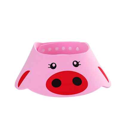 Baby Shower Caps Shampoo Cap Wash Hair Kids Bath Visor Hats Adjustable Shield Waterproof Ear Protection Eye Children Hats Infant