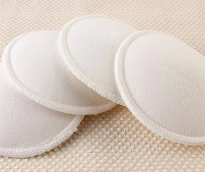 Bamboo Breast Pad Nursing Pads For Mum Washable Waterproof Feeding Pad Bamboo Reusable Breast Pads 4 Pcs New