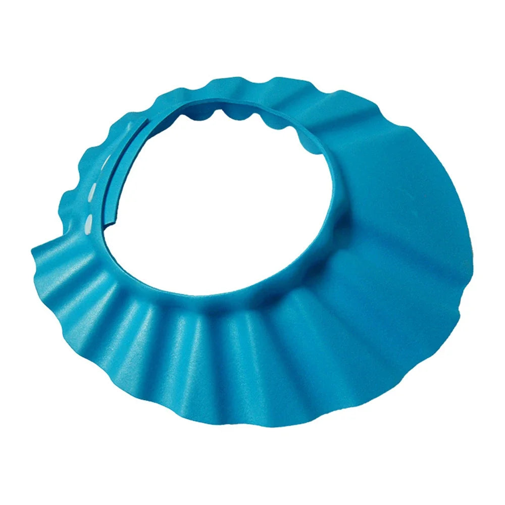 Baby Shower Caps Shampoo Cap Wash Hair Kids Bath Visor Hats Adjustable Shield Waterproof Ear Protection Eye Children Hats Infant