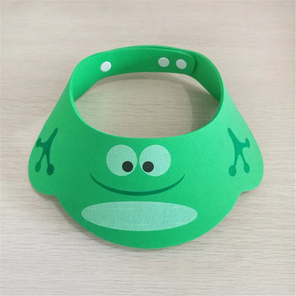 Baby Shower Caps Shampoo Cap Wash Hair Kids Bath Visor Hats Adjustable Shield Waterproof Ear Protection Eye Children Hats Infant