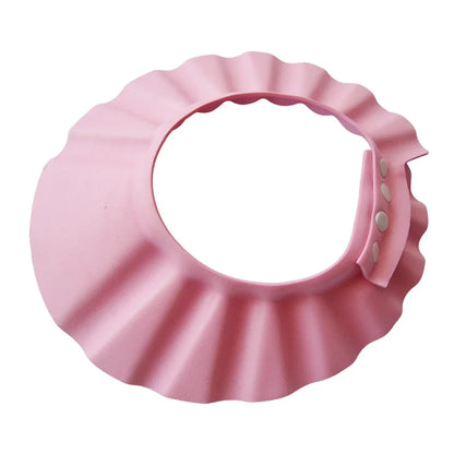 Baby Shower Caps Shampoo Cap Wash Hair Kids Bath Visor Hats Adjustable Shield Waterproof Ear Protection Eye Children Hats Infant